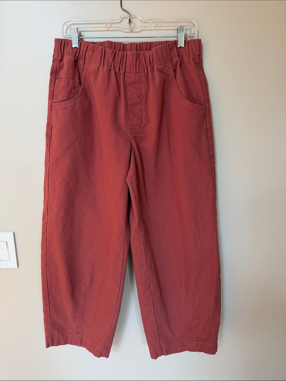 Universal Thread Wide Leg Pants in Rust